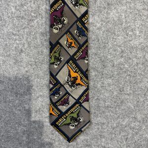 Vintage Harley Davidson Motor Cycle Tie by Ralph Marlin & Co.‎ 1994